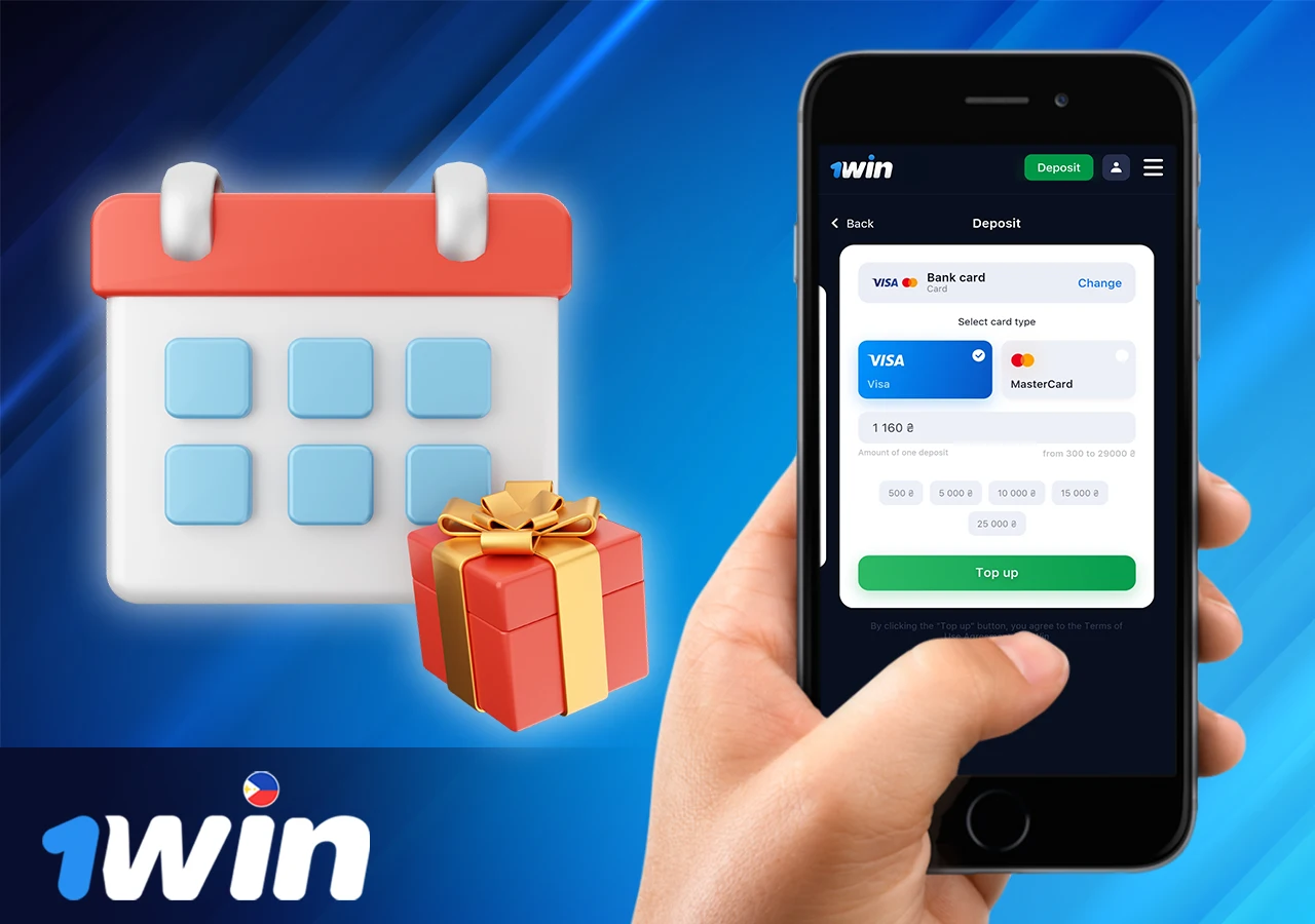 1Win weekly bonus