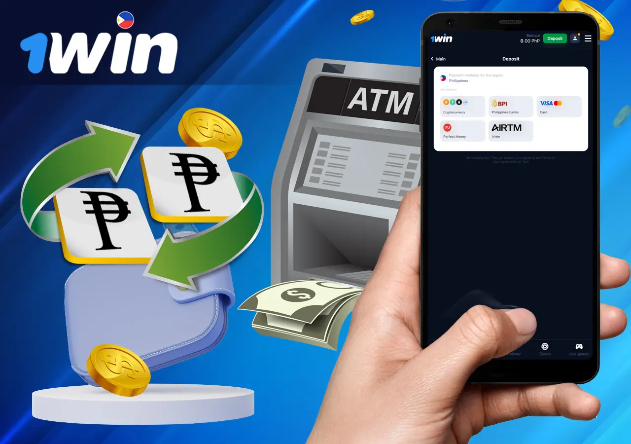 Payment Options for Filipinos at 1Win Casino