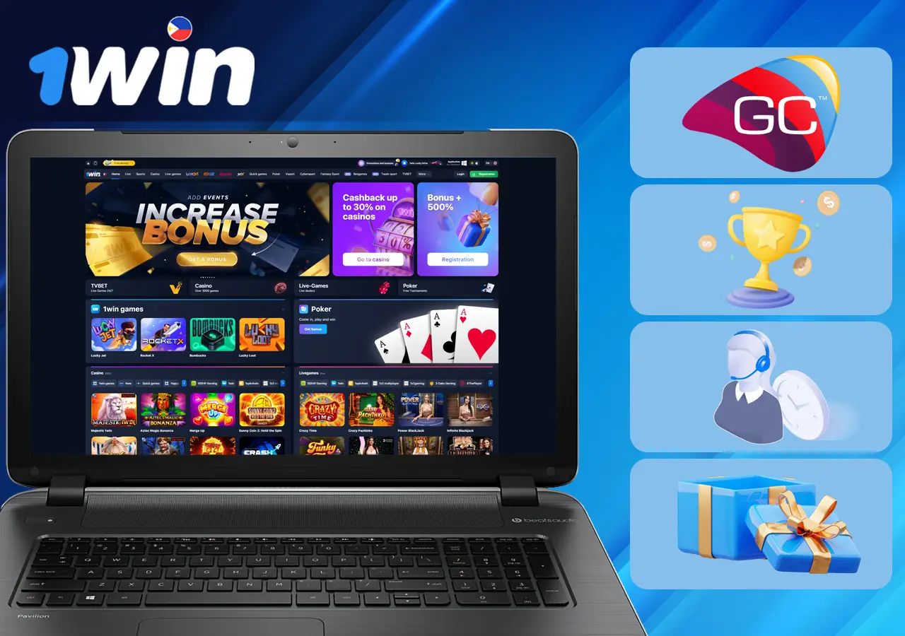 What 1Win Philippines offers