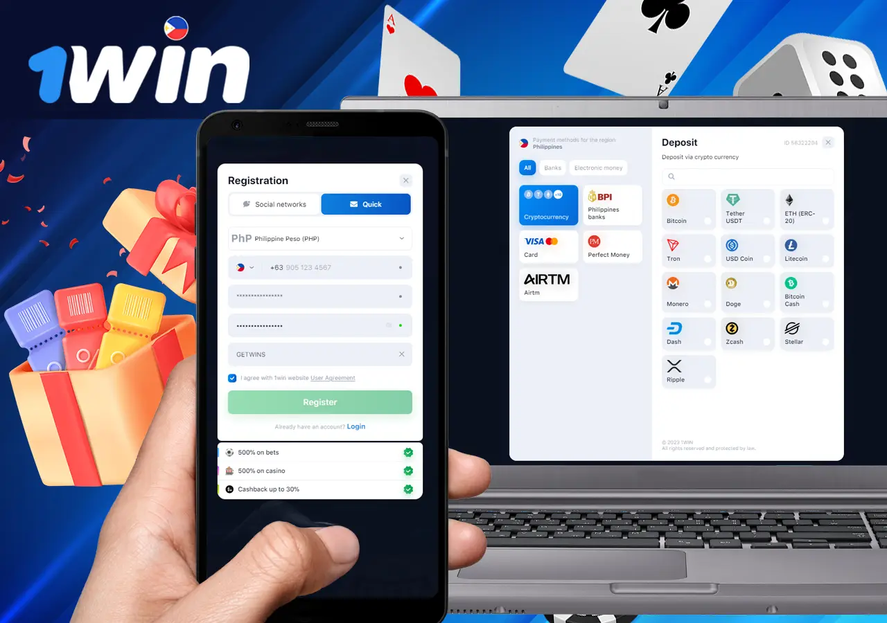 A guide on how to claim the 1Win promo code.