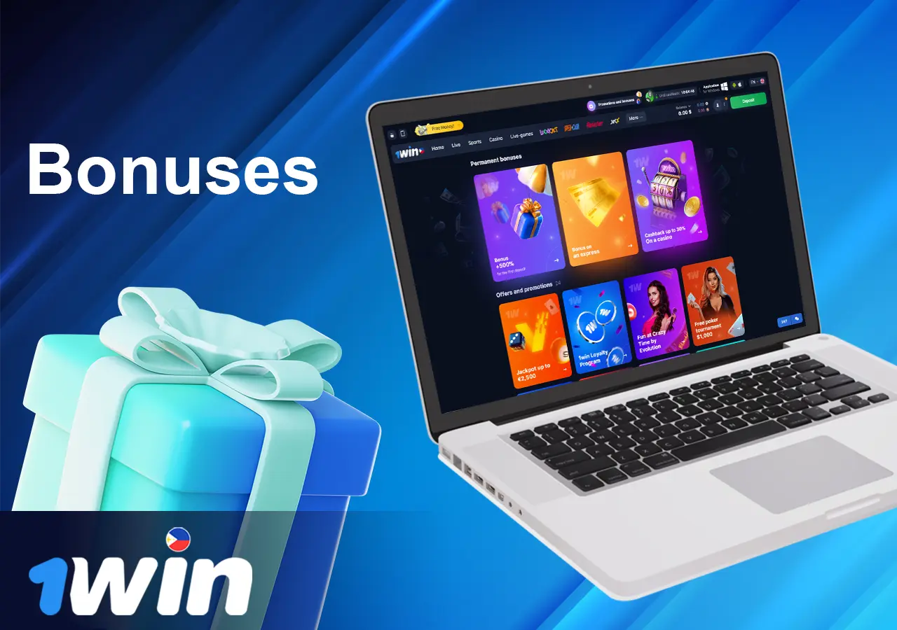 Bonus offers for 1win players