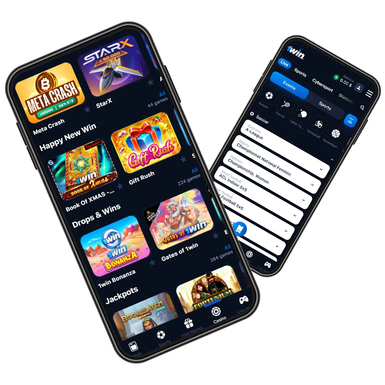 1Win bookmaker app
