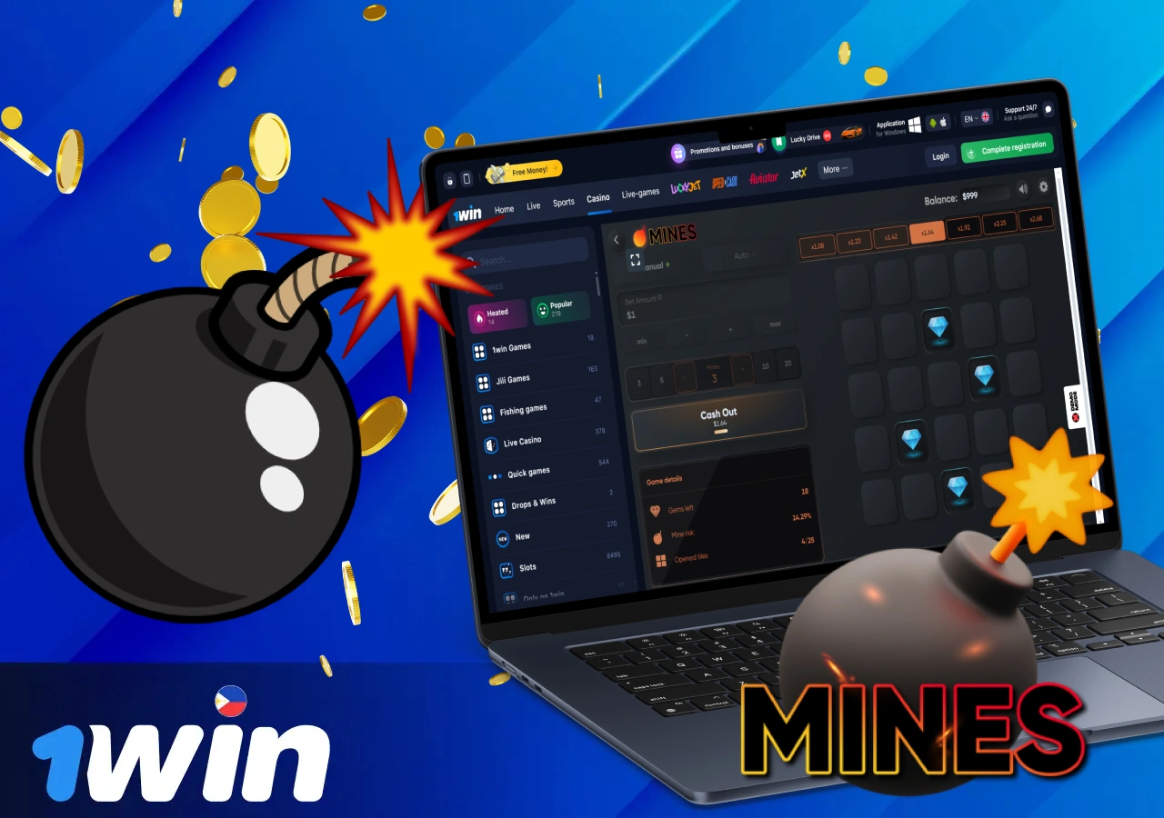 A thrilling game at 1Win that presents multipliers of up to x4000.