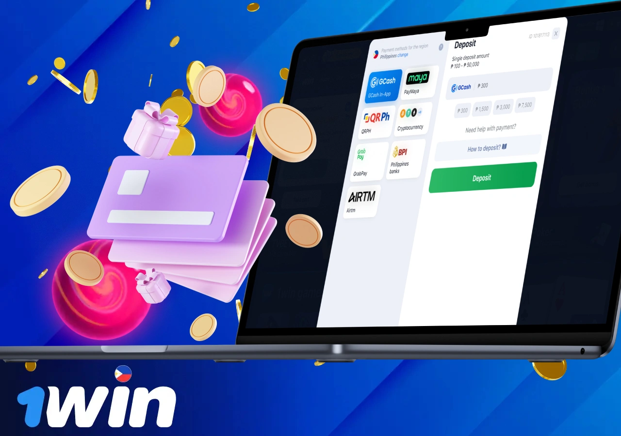 Deposit and withdrawal methods available for Plinko players.