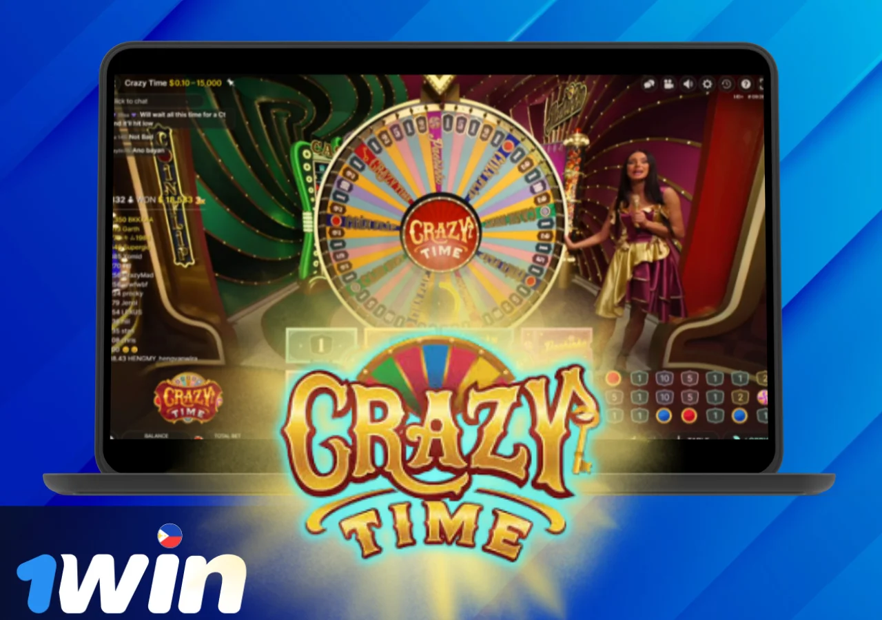 Crazy Time presents a thrilling gaming experience where players interact with live dealers.